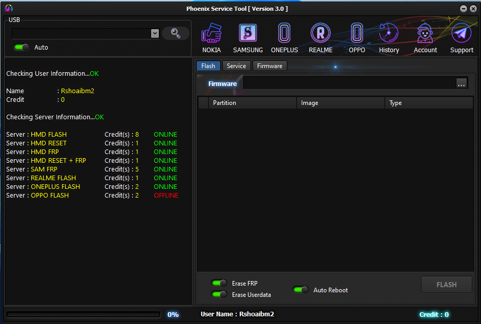 Phoenix service tool Phoenix service tool