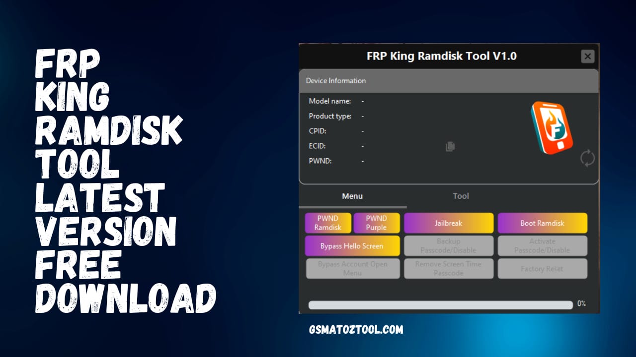 Frp king ramdisk tool v1. 1 latest version download Frp king ramdisk tool v1. 1 latest version download