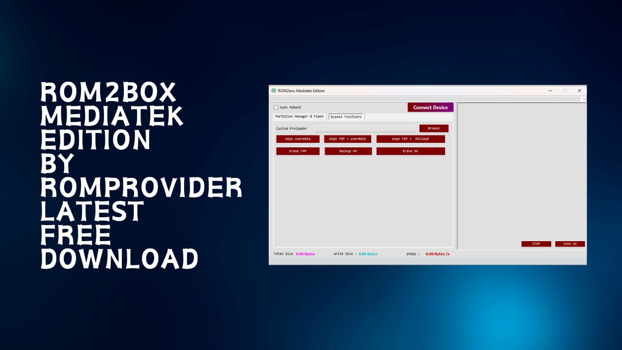 ROM2Box Mediatek Edition Tool By ROMProvider Free Download