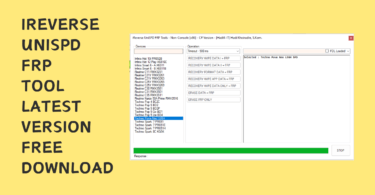 iReverse UniSPD FRP Tool 2024 Latest Free Download