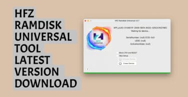 Hfz ramdisk universal tool