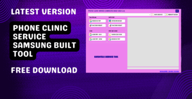 Phone clinic service samsung tool for frp unlock & repair