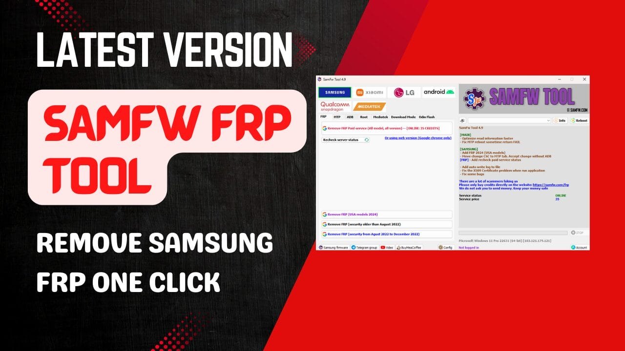 Samfw frp tool