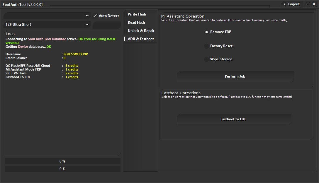 Soul auth tool Soul auth tool