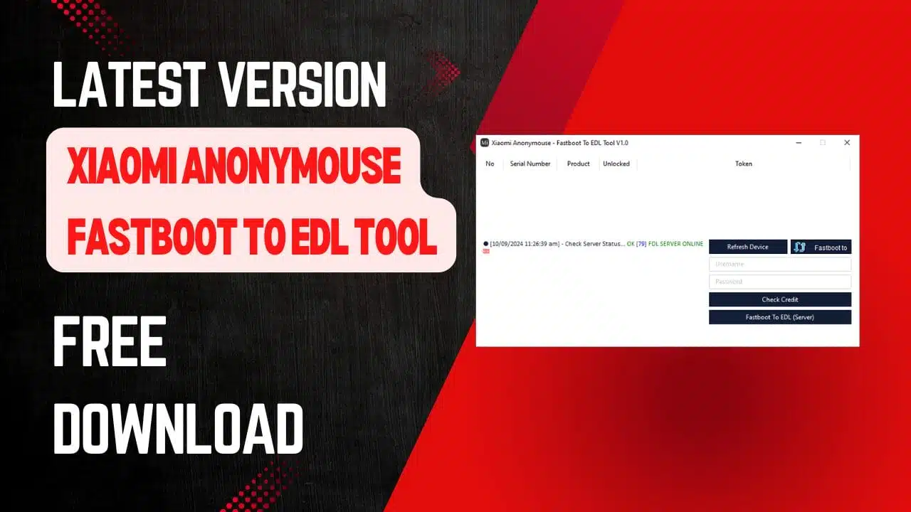 Xiaomi anonymouse fastboot to edl tool