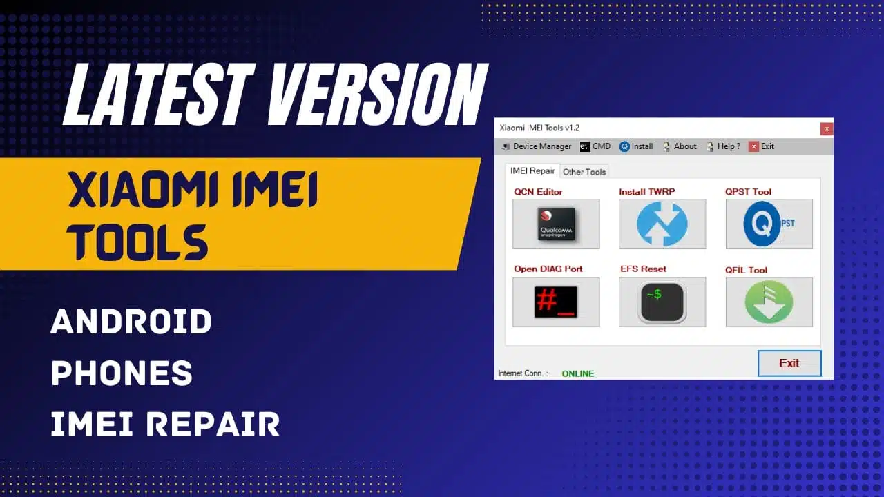 Xiaomi imei tools repair your imei easily Xiaomi imei tools repair your imei easily