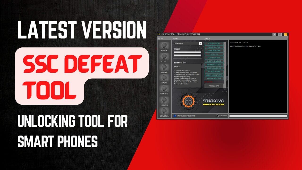 Ssc defeat tool unlocking tool for smart phones Ssc defeat tool unlocking tool for smart phones