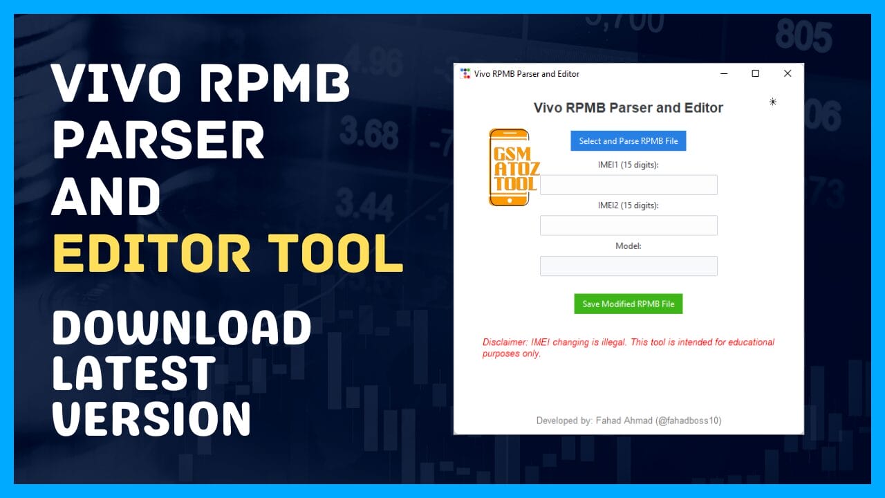 Vivo rpmb parser and editor tool Vivo rpmb parser and editor tool