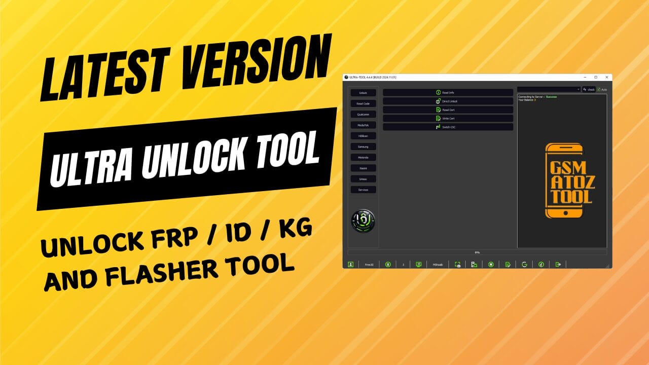 Ultra unlock tool frp id kg and unlocking tool Ultra unlock tool frp id kg and unlocking tool