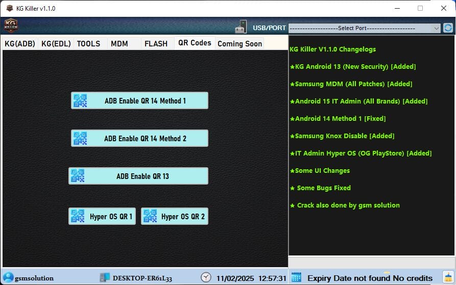 Kg killer tool Kg killer tool