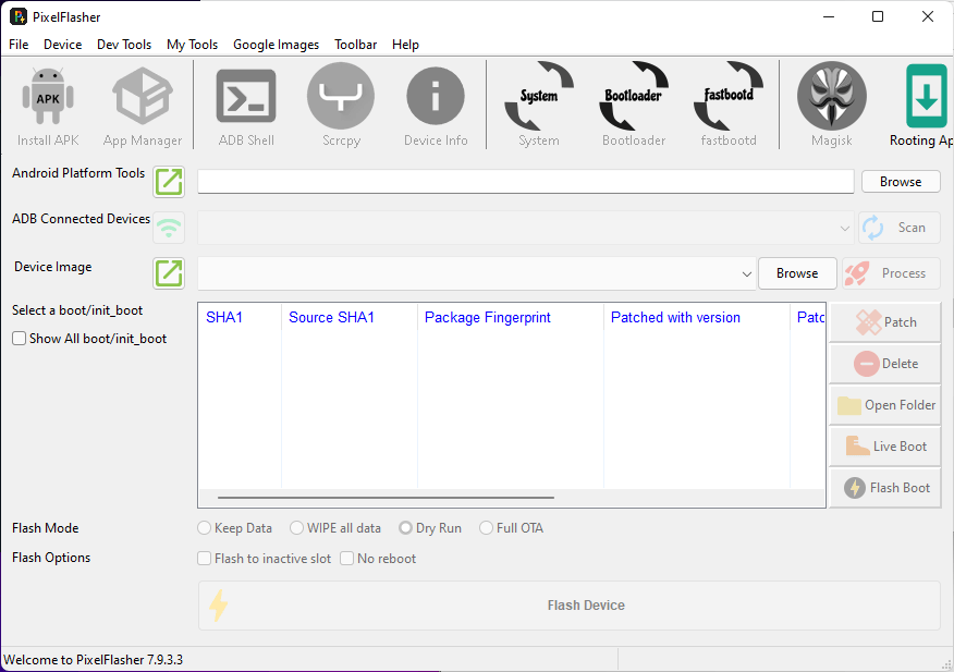 Pixelflasher tool Pixelflasher tool