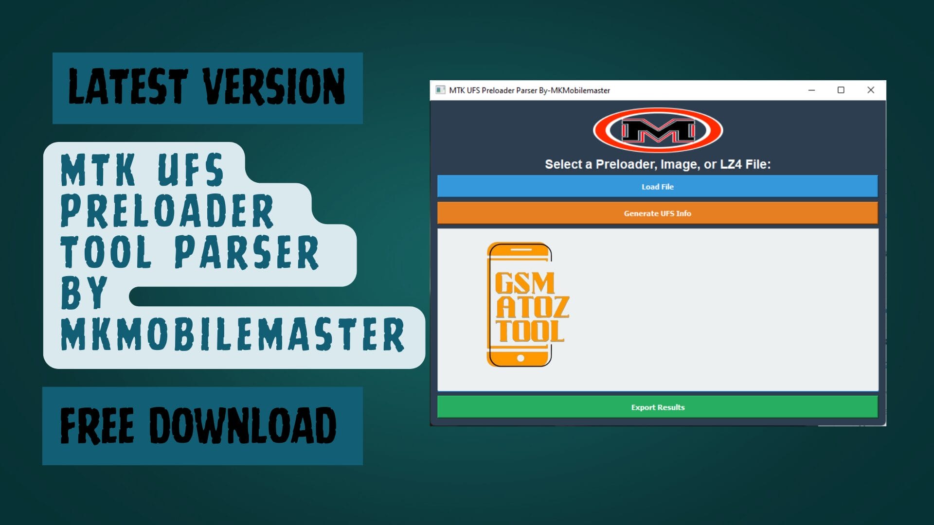 Mtk ufs preloader tool parser by mkmobilemaster