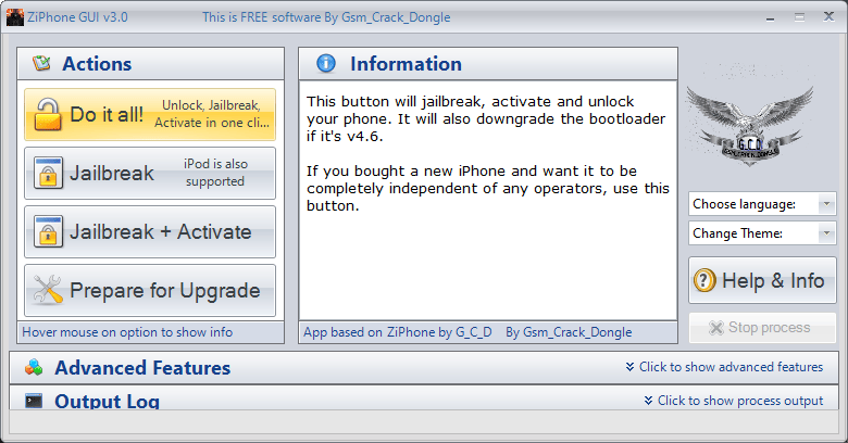 Ziphone gui tool Ziphone gui tool