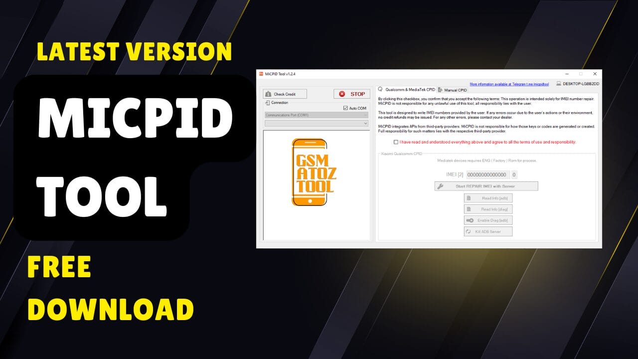 Micpid tool latest version free download