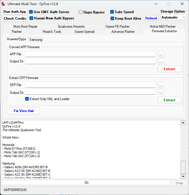 Umt qcfire loader download for windows – latest setup file
