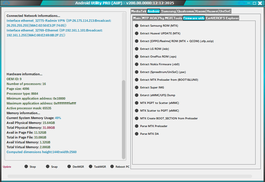 Android utility terbaru – latest android repair frp flashing and device management tool features