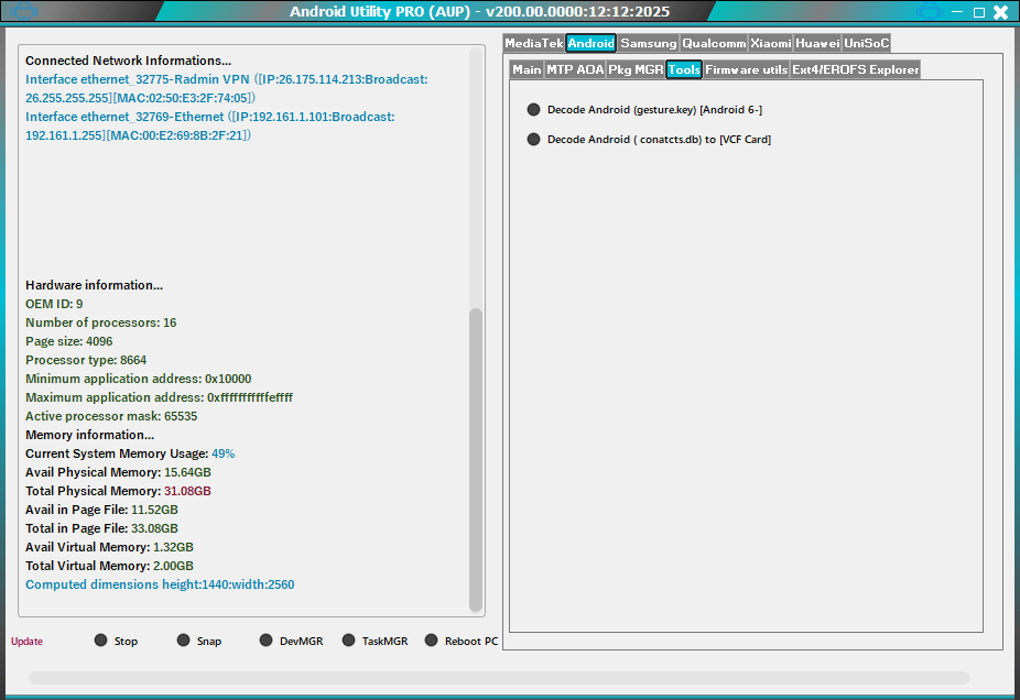 Android utility tool download – latest version features list and functions