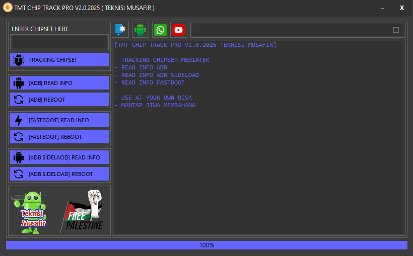 Tmt chip track pro tool