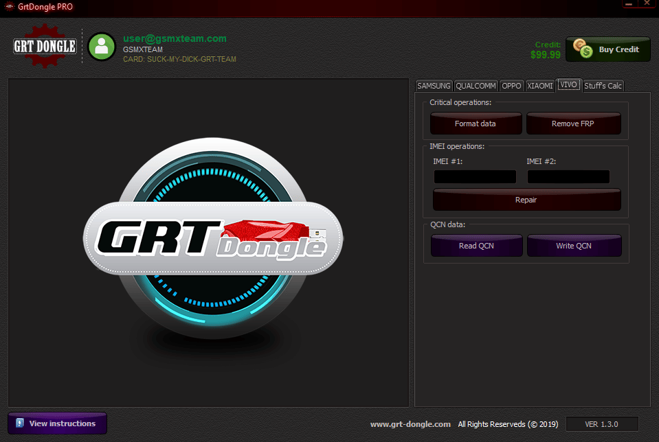 Grt dongle pro tool