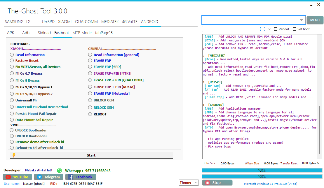 How to bypass frp using the ghost tool