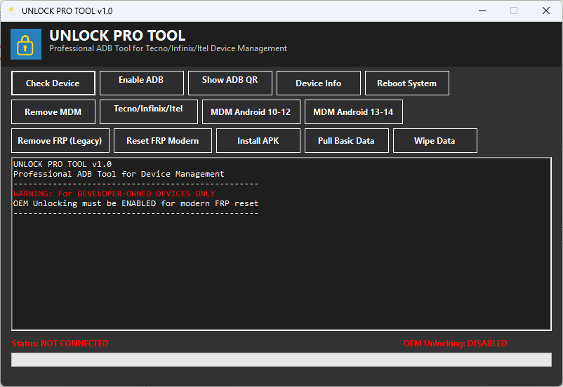 Unlock pro tool