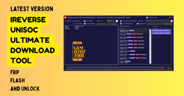 Ireverse unisoc ultimate download tool interface showing flash button pac firmware file loader and diagnostic options for unisoc devices