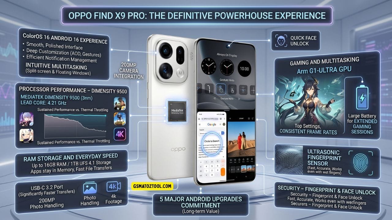 Oppo find x9 pro definitive powerhouse experience with dimensity 9500 and 200mp camera