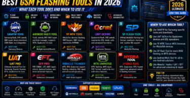 Gsm flashing tools